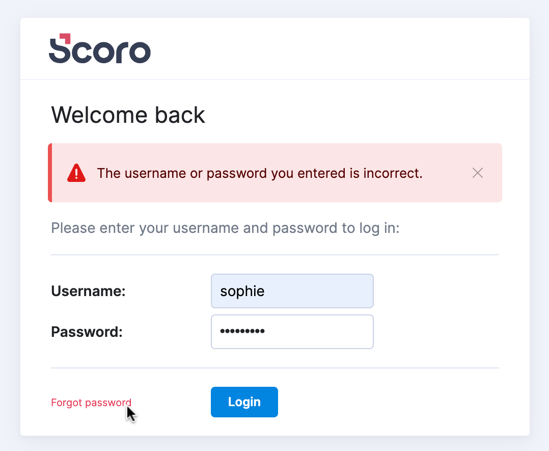 How to reset my password? – Scoro Help Center