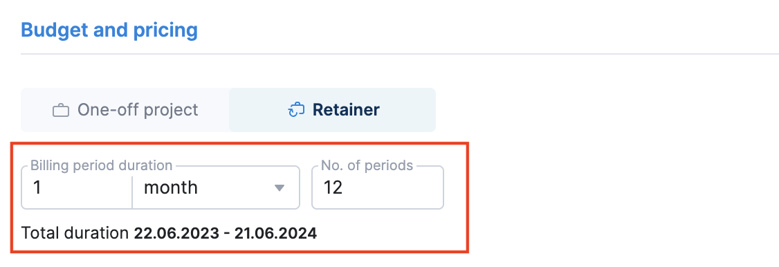 Managing Retainer Agreements – Scoro Help Center