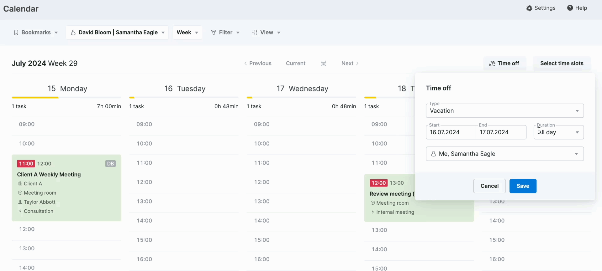 Select users for time-off entry.gif