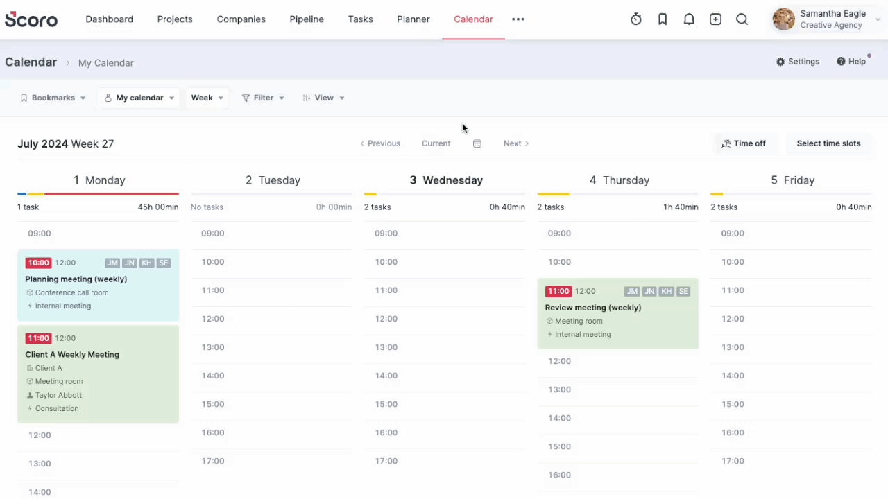 Create new event from header menu.gif
