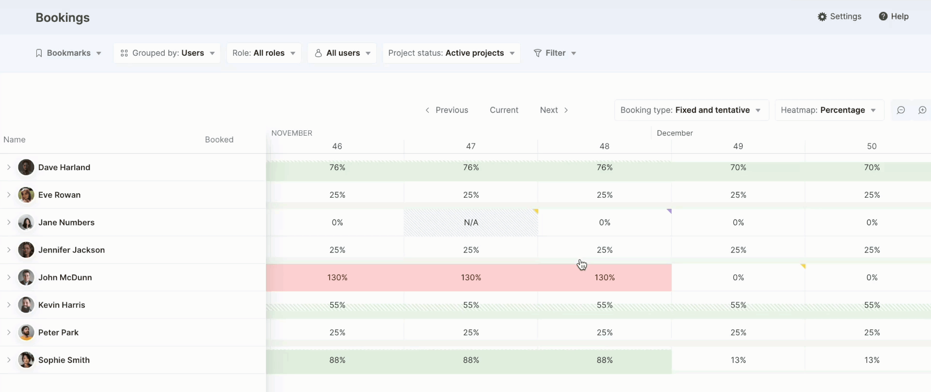 Time-off in the bookings tool.gif